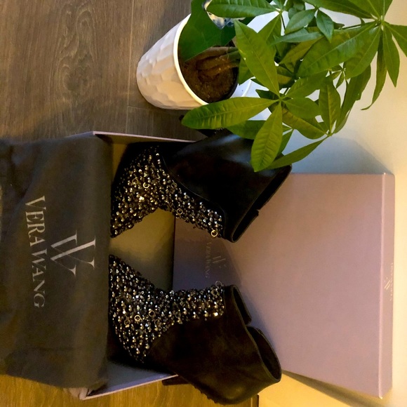 Vera Wang Leather Boots - Picture 2 of 9